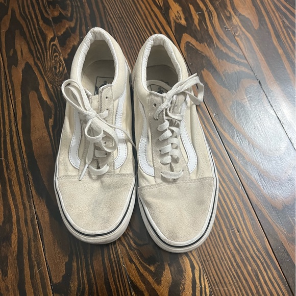 Cream vans size 7 - Picture 1 of 3